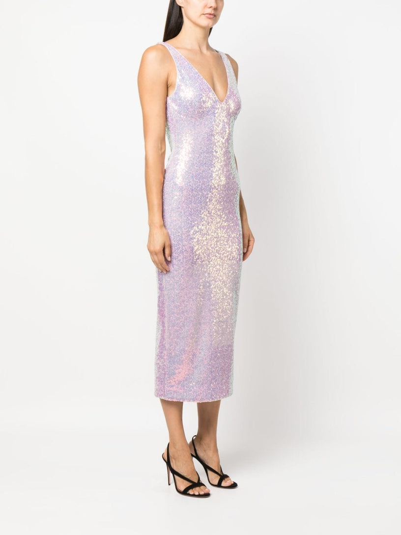 Sequin midi dress