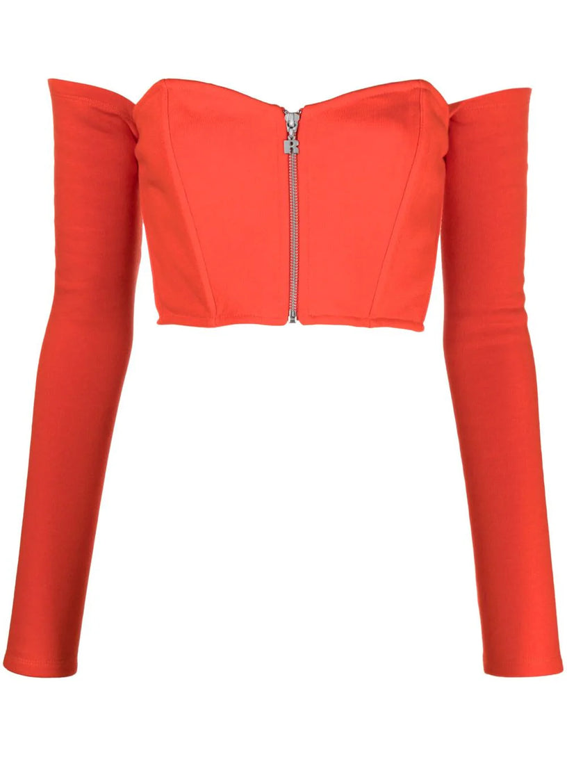 ROTATE Sweat tight cropped top