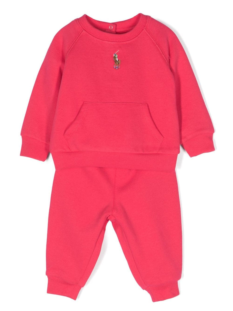 Fleece Sweatshirt & Jogging Bottom Set