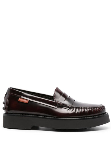 Loafers in Leather