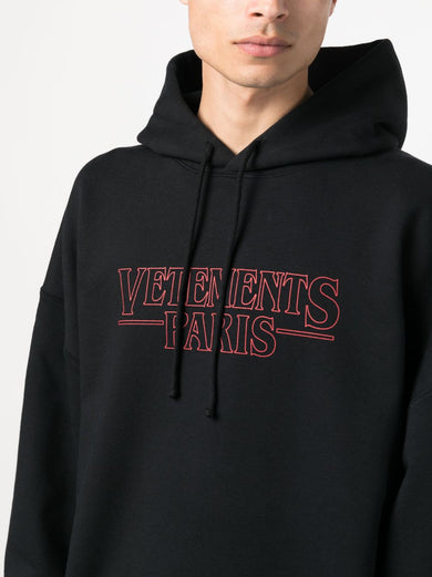 Vetements Paris Logo Hoodie