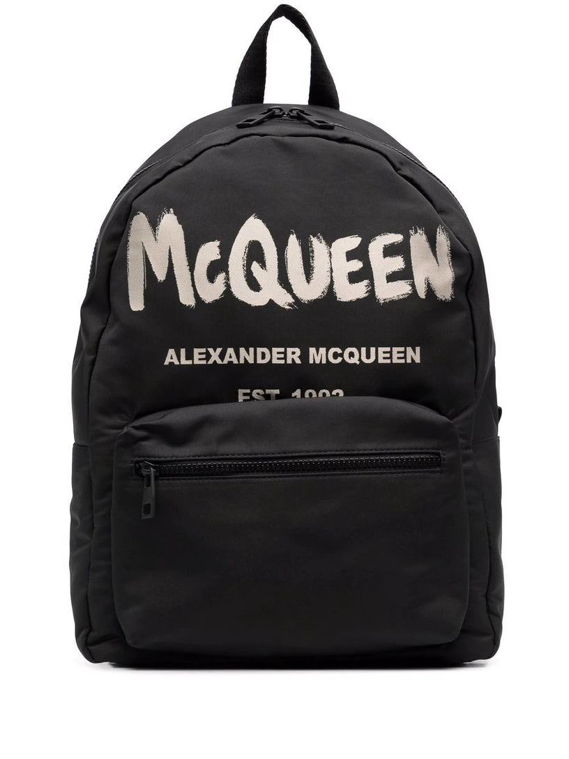 Alexander McQueen Mcqueen graffiti metropolitan backpack