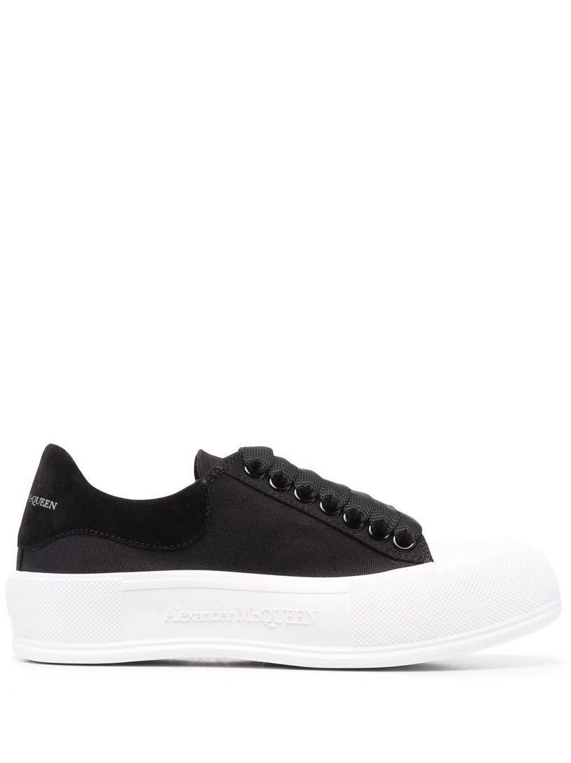 Alexander McQueen Deck lace up plimsoll