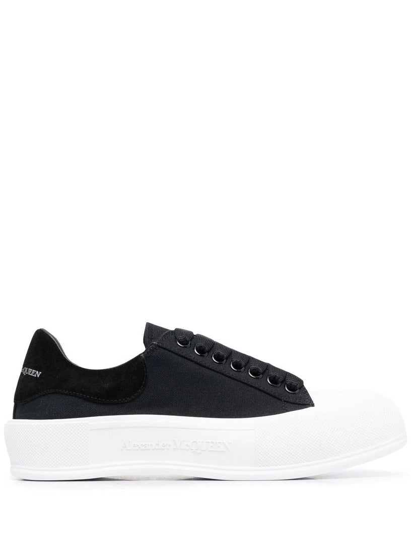 Alexander McQueen Deck lace up plimsoll