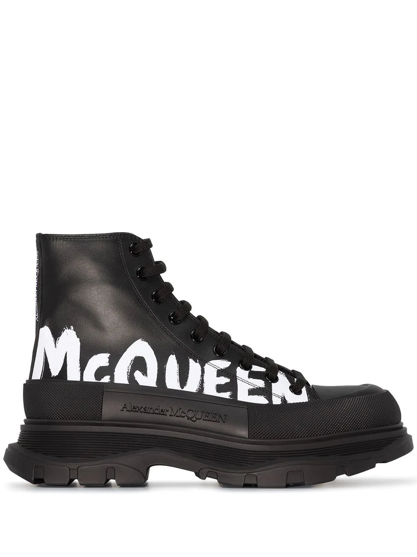 Alexander McQueen Tread slick boots