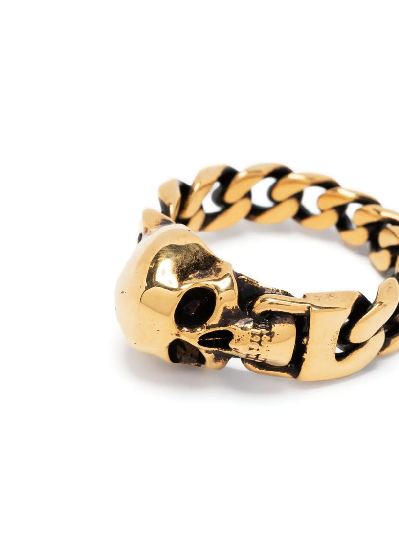 Skull Chain Ring