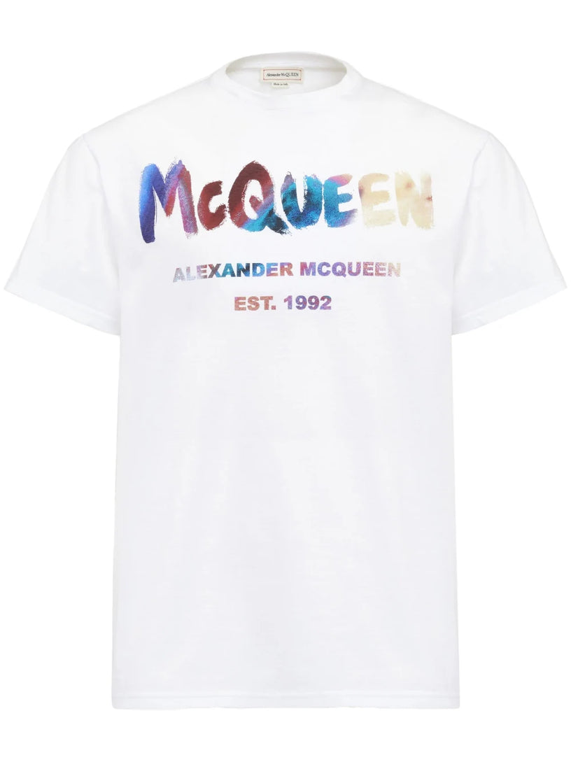 Alexander McQueen Mcqueen graffiti t-shirt