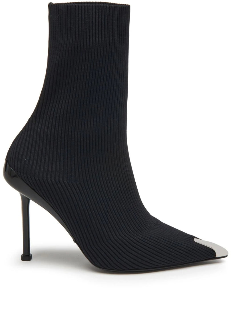 Alexander McQueen Slash knit boots