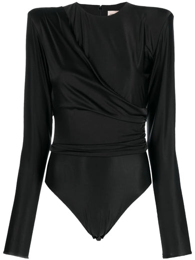 Draped bodysuit