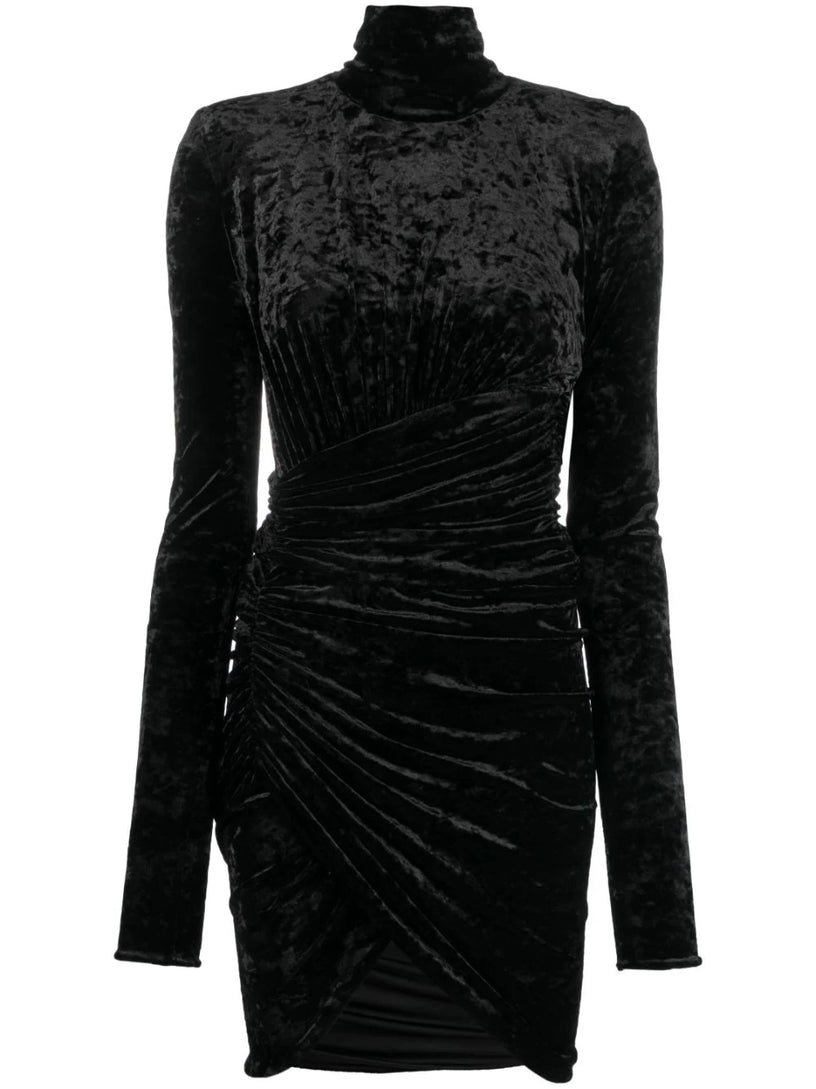 ALEXANDRE VAUTHIER Velvet mini dress