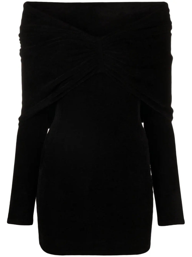 ALEXANDRE VAUTHIER Velvet mini dress