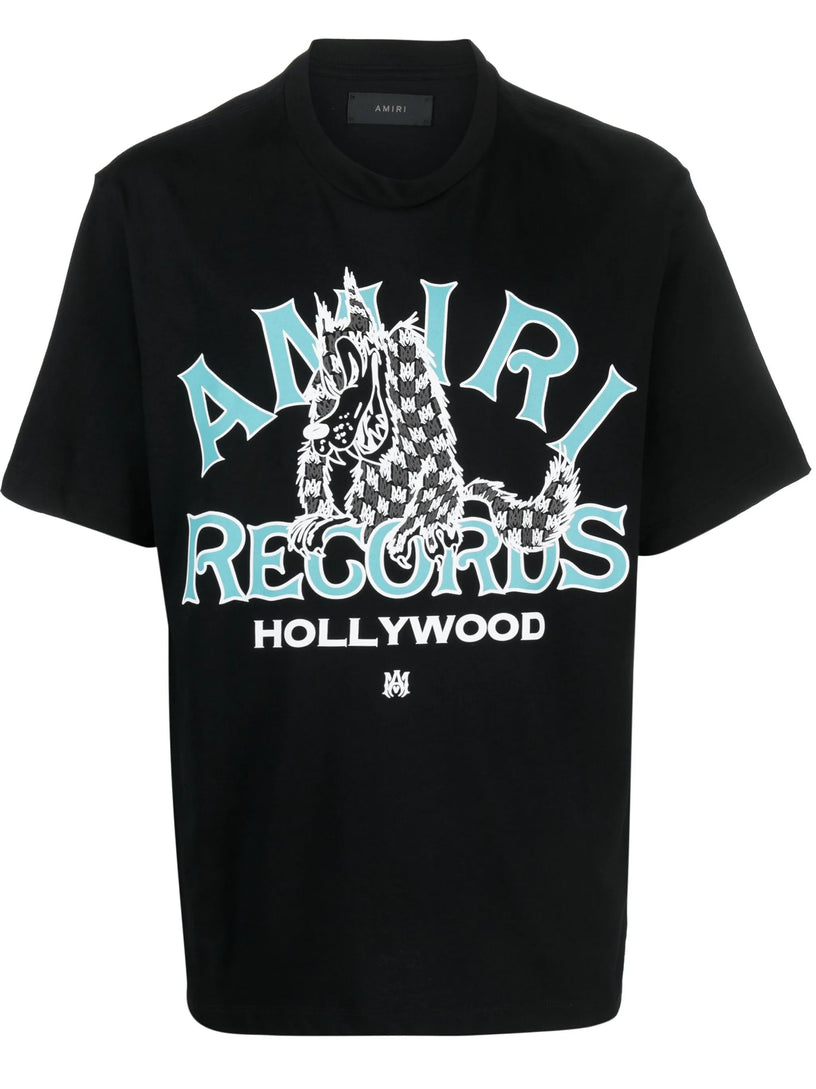 AMIRI Amiri records wolf tee