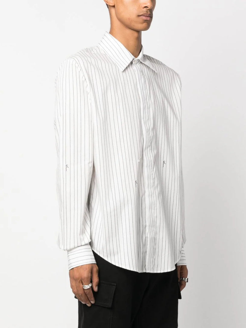 Amiri script poplin shirt