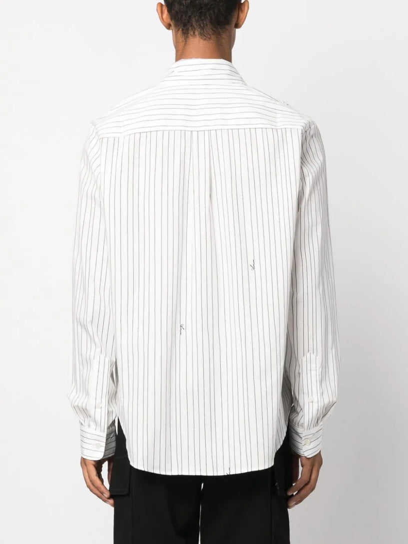 Amiri script poplin shirt