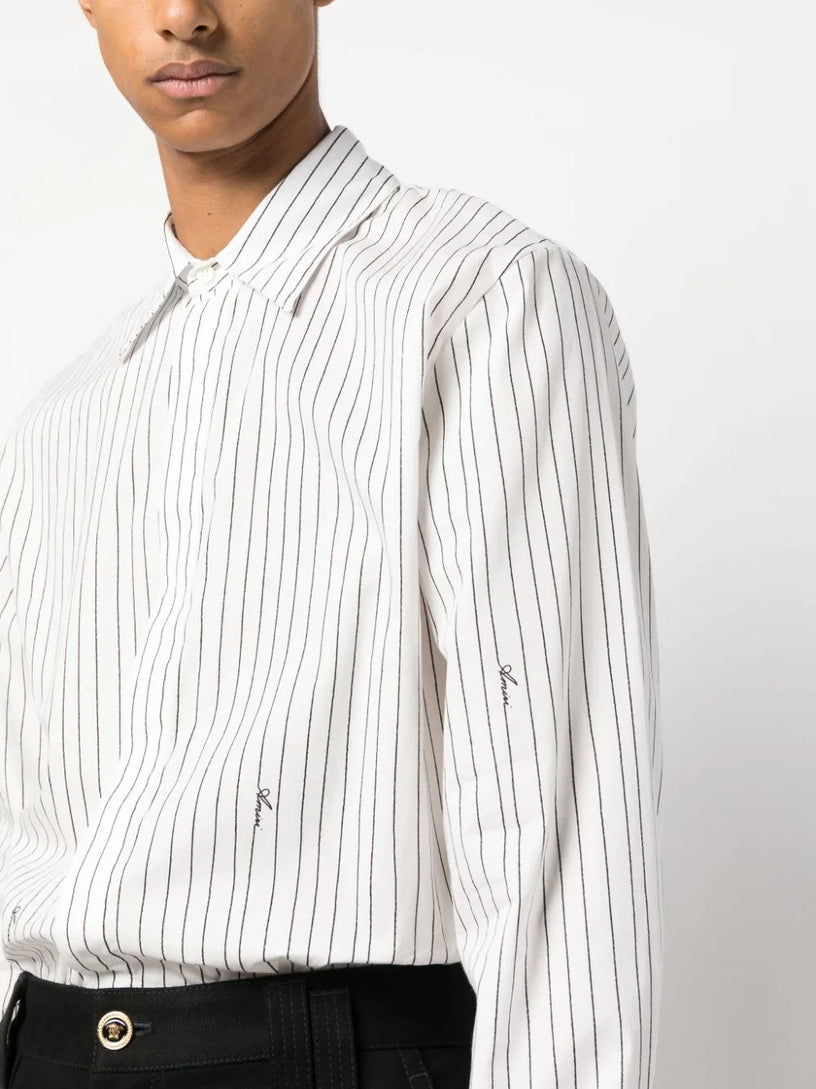 Amiri script poplin shirt