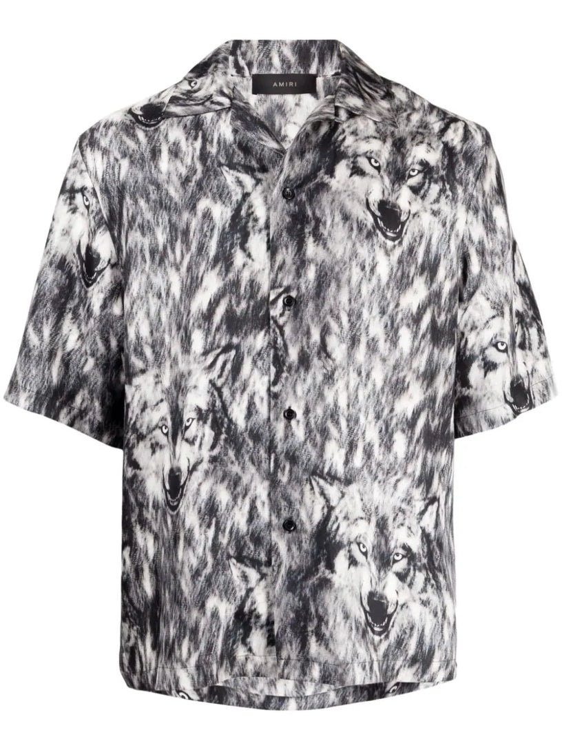 AMIRI Wolf print shirt