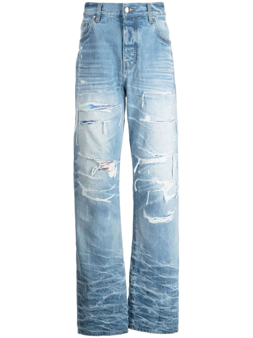 AMIRI Distressed lose-fit jeans