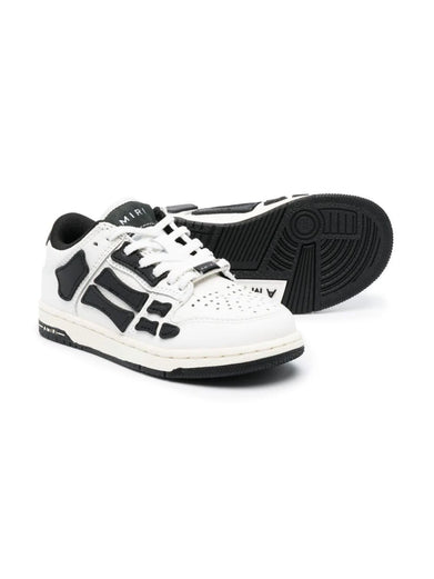 Skel Top leather sneakers