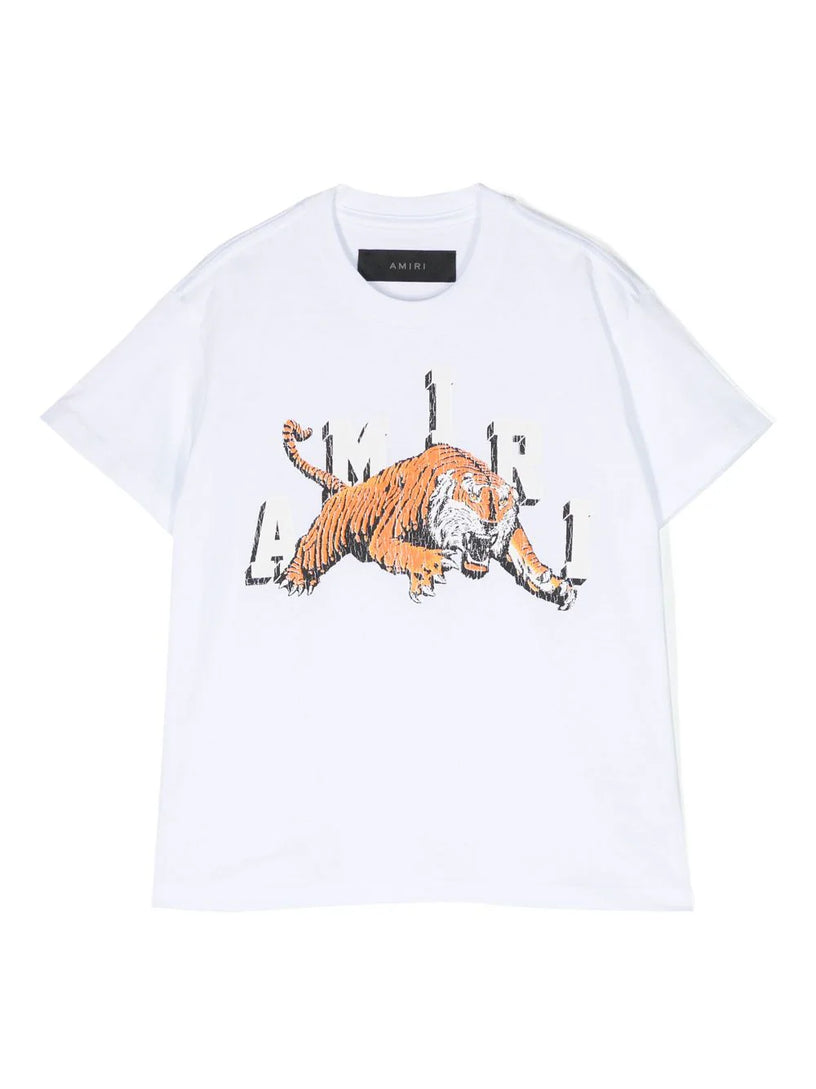 Graphic-print cotton T-shirt