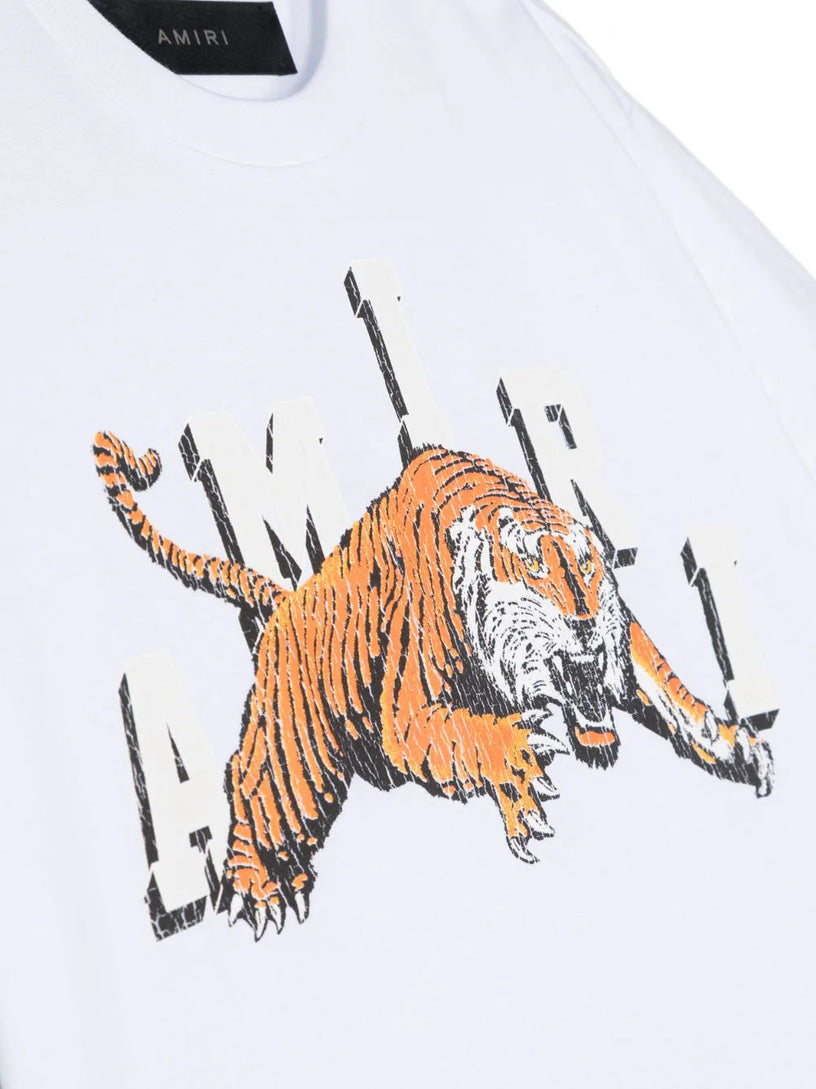 Graphic-print cotton T-shirt