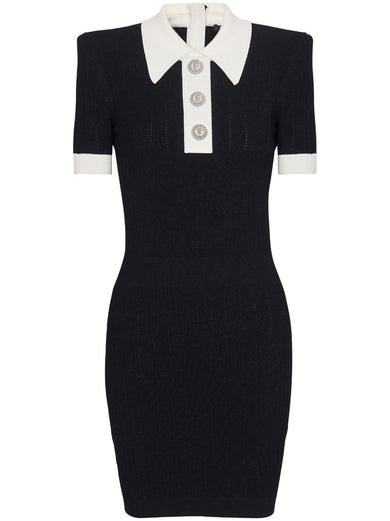 Knit Polo Dress