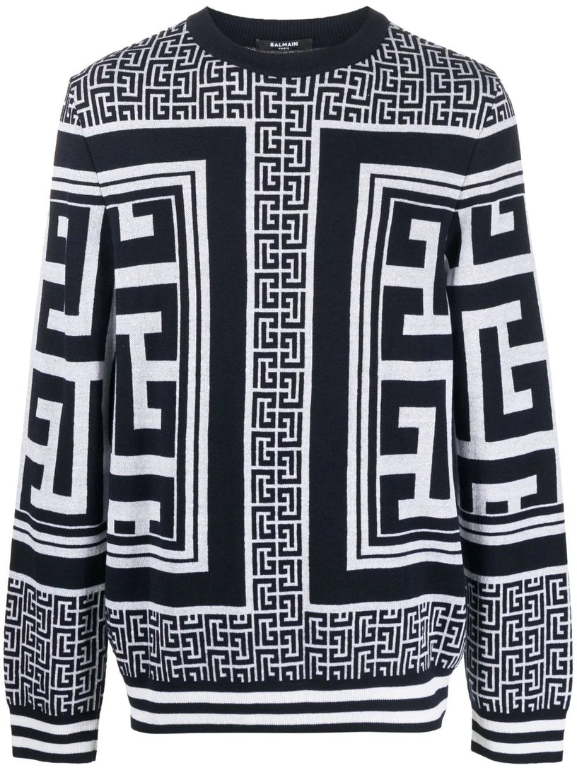 BALMAIN Monogram jumper