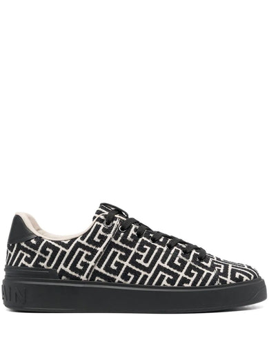 B-Court trainers with jacquard monogram