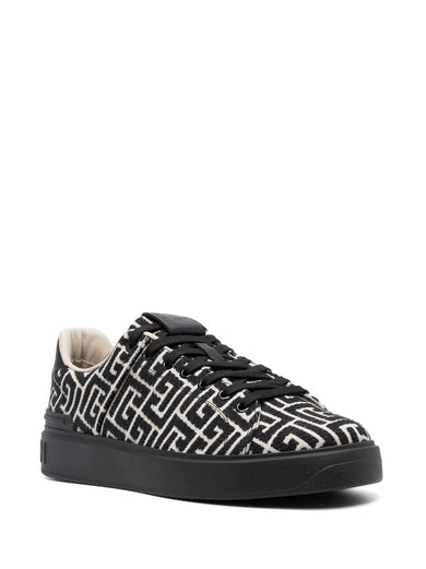 B-Court trainers with jacquard monogram