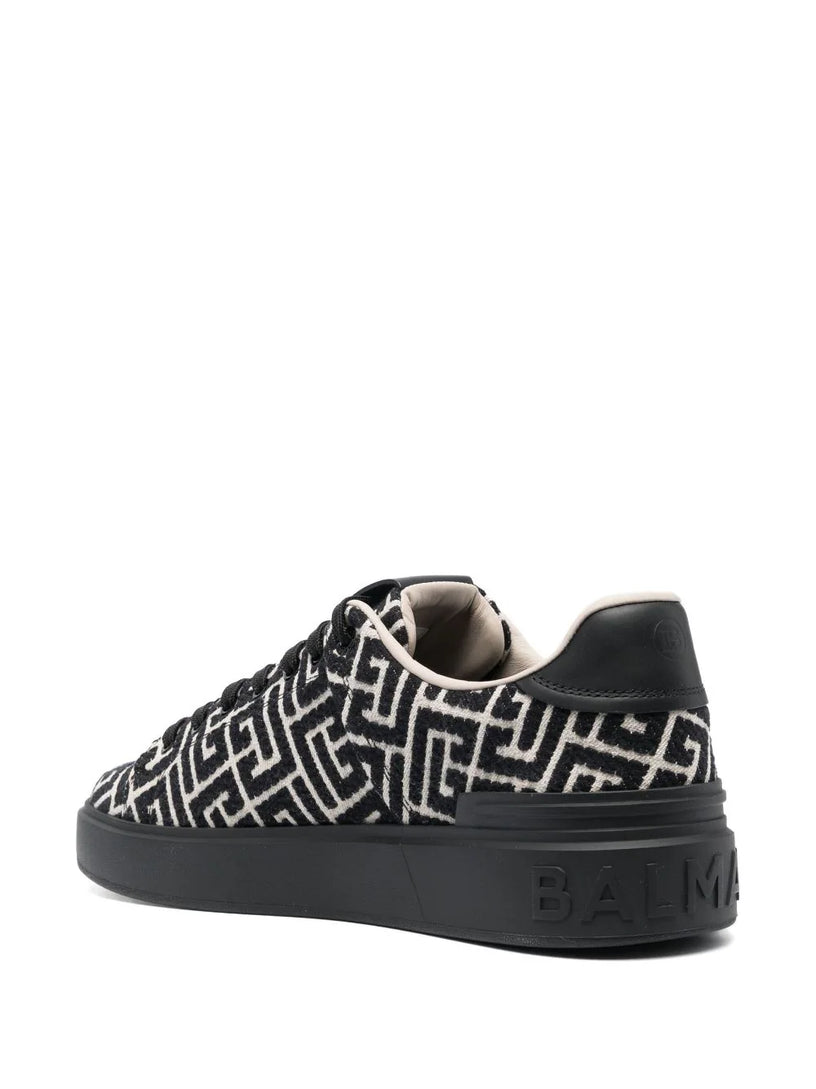 B-Court trainers with jacquard monogram