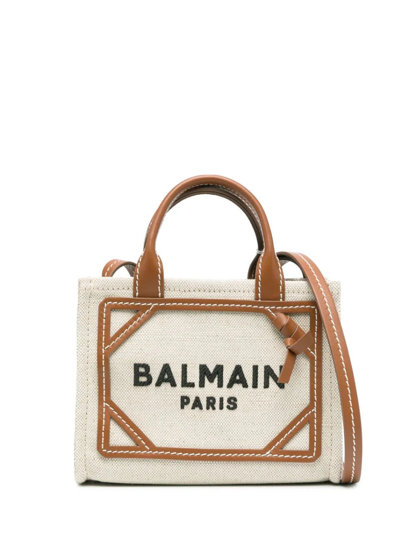 BALMAIN B-army mini shopping bag