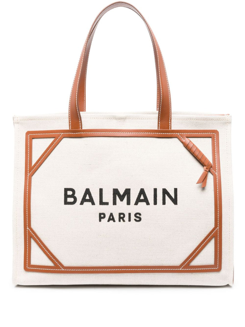 BALMAIN B-army 42 canvas bag