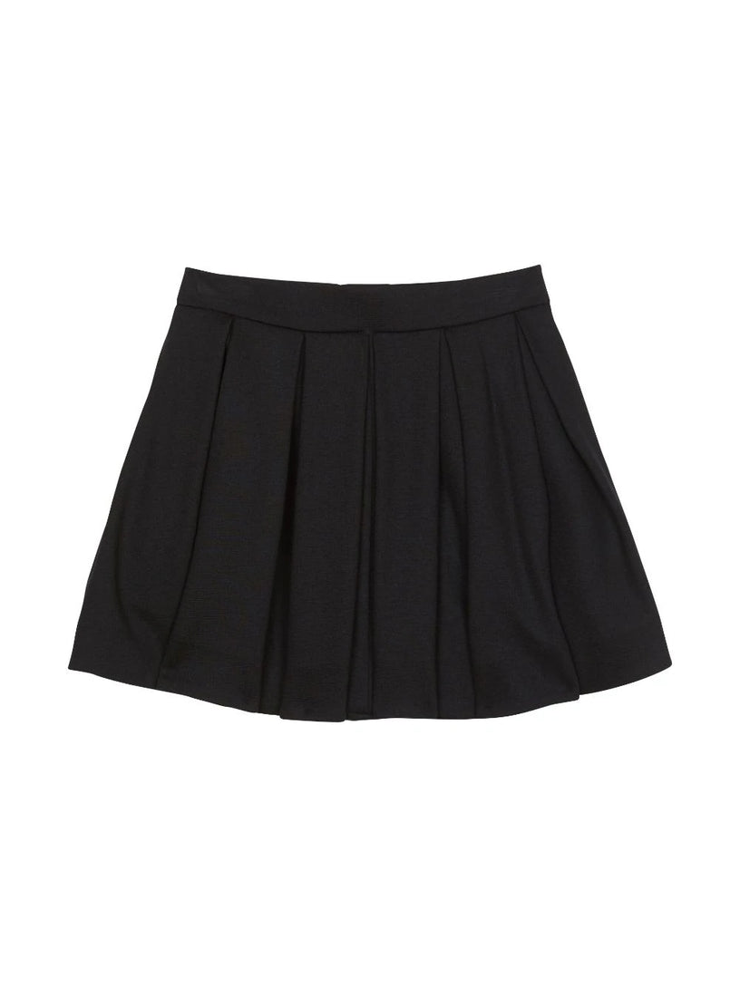 Pleated skater skirt