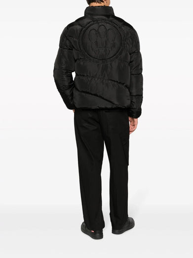 PUFFER JACKET WITH BARROW LOGO EMBROIDERED