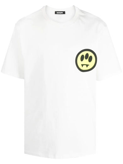 T-shirt with smiley print