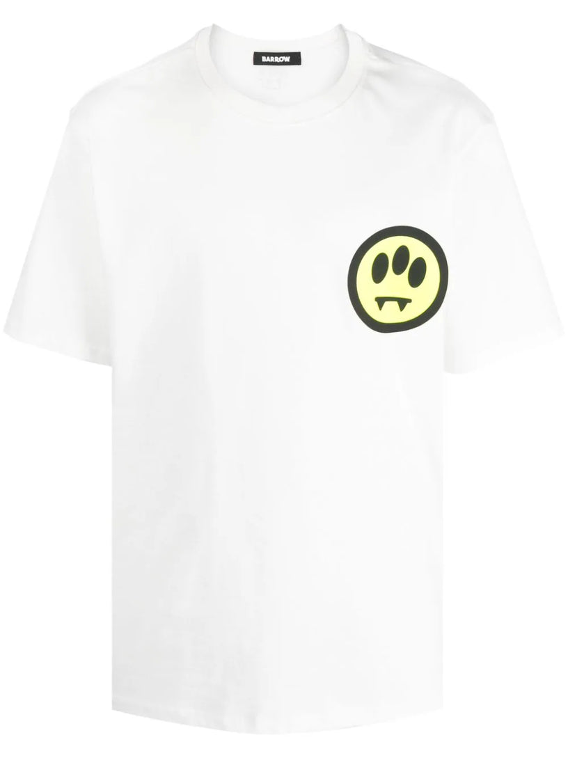 T-shirt with smiley print