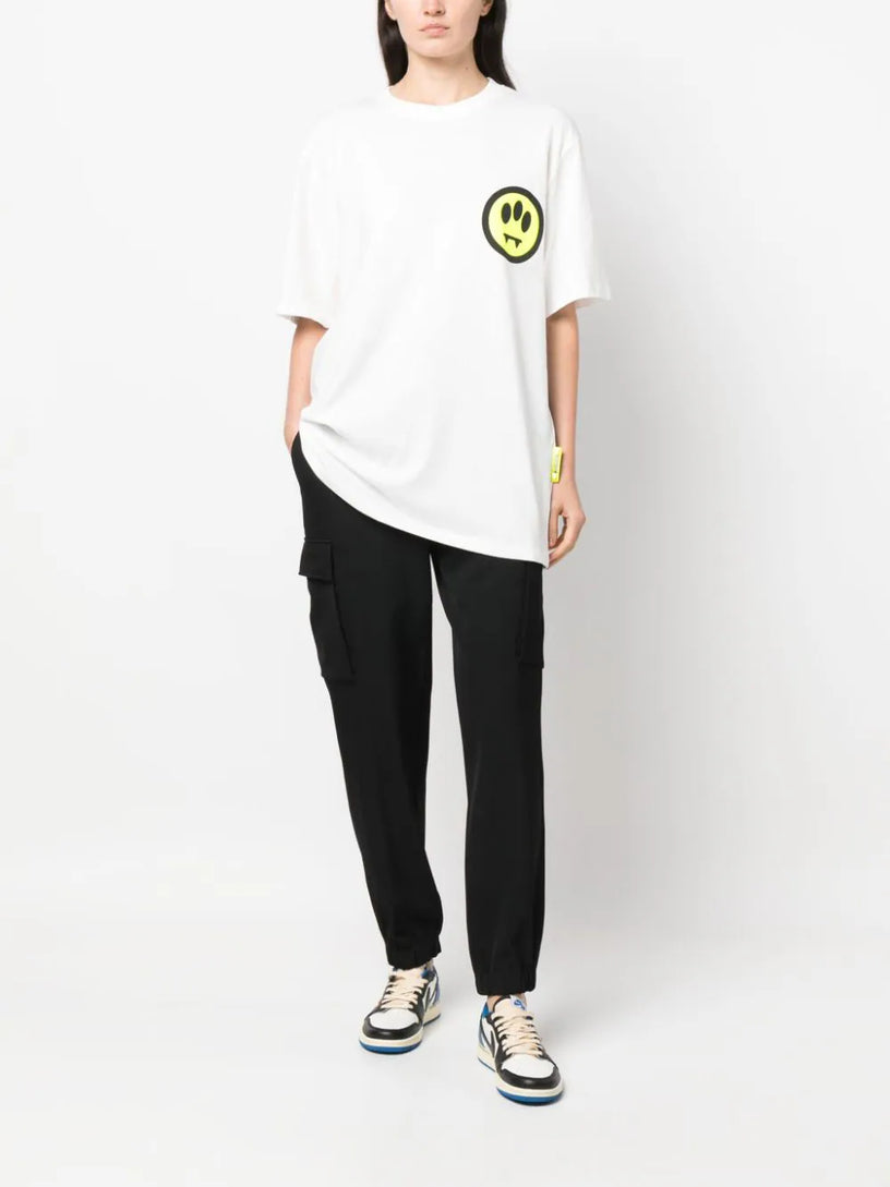 T-shirt with smiley print