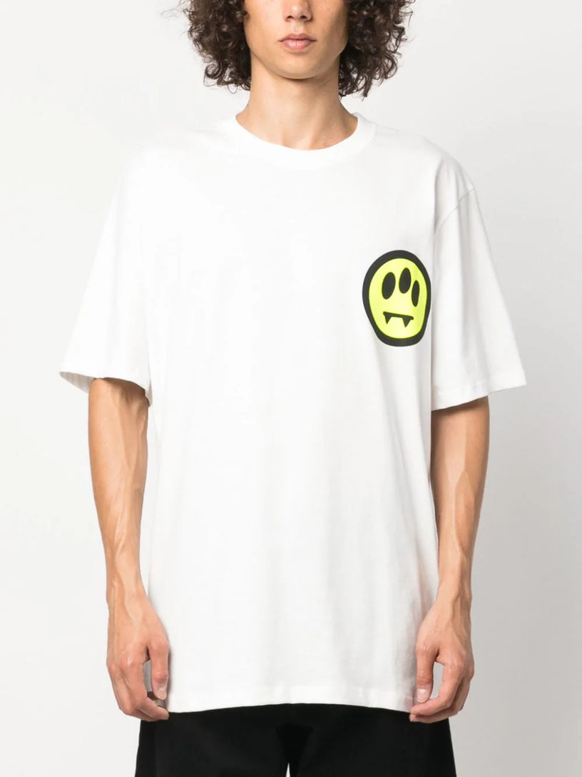 T-shirt with smiley print