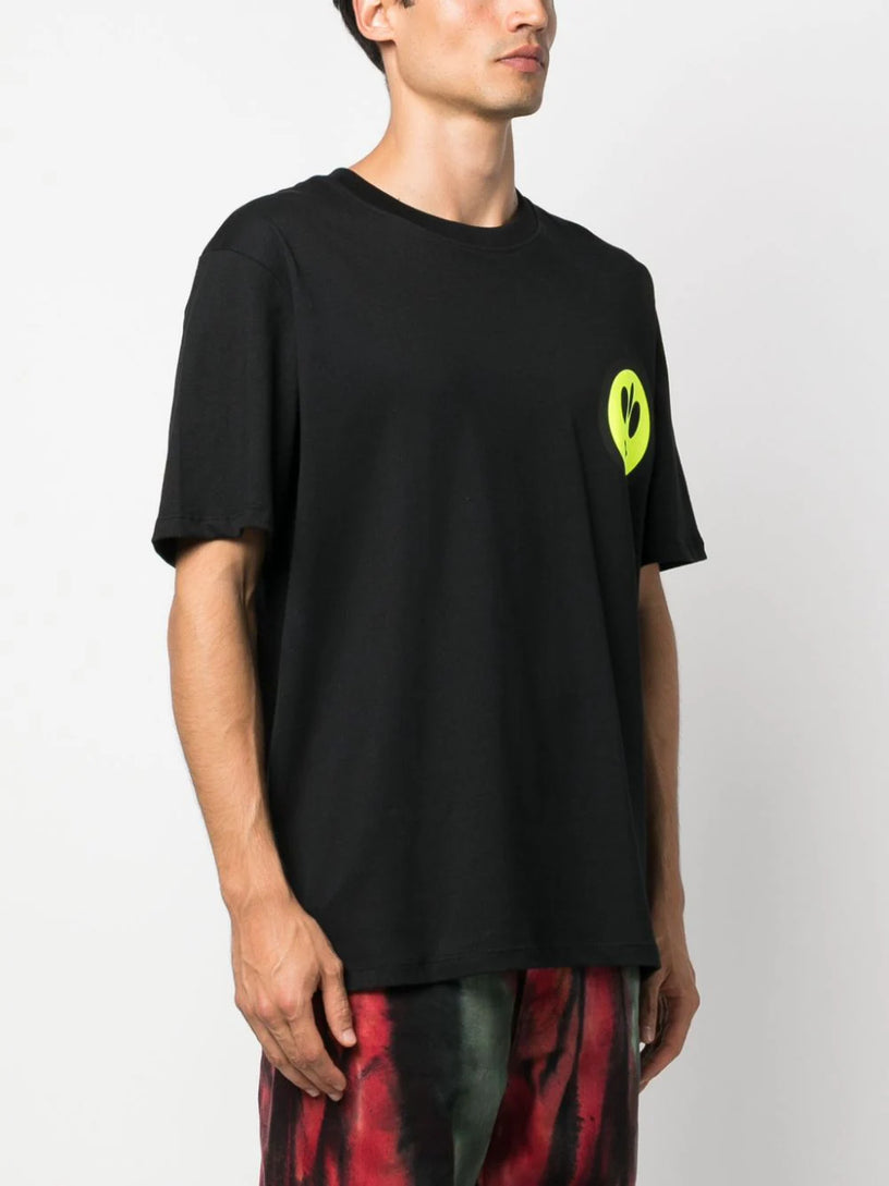 T-shirt with smiley print