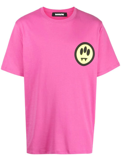 T-shirt with smiley print