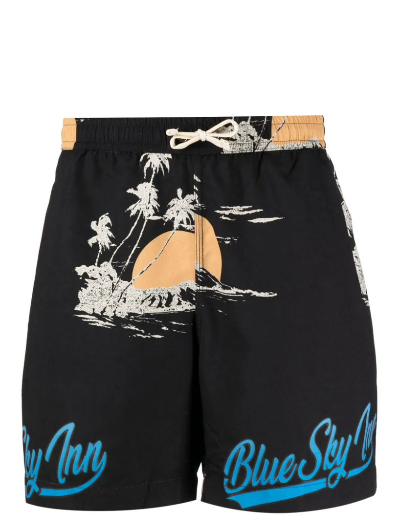 Blue Sky Inn Island swim trunks