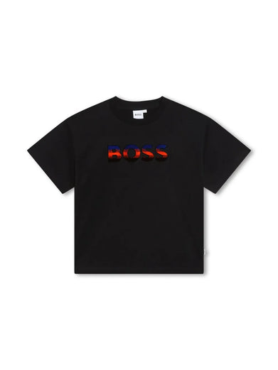 Logo-embroidered cotton T-shirt