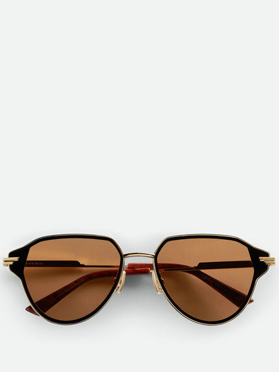 Glaze Metal Aviator Sunglasses