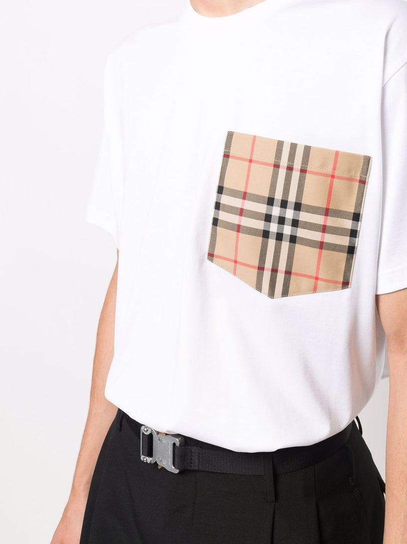 Vintage Check Oversized T-shirt