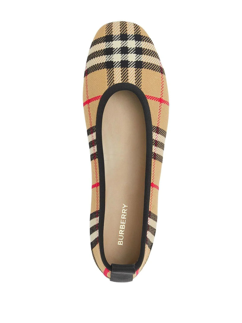 Vintage Check Ballerinas