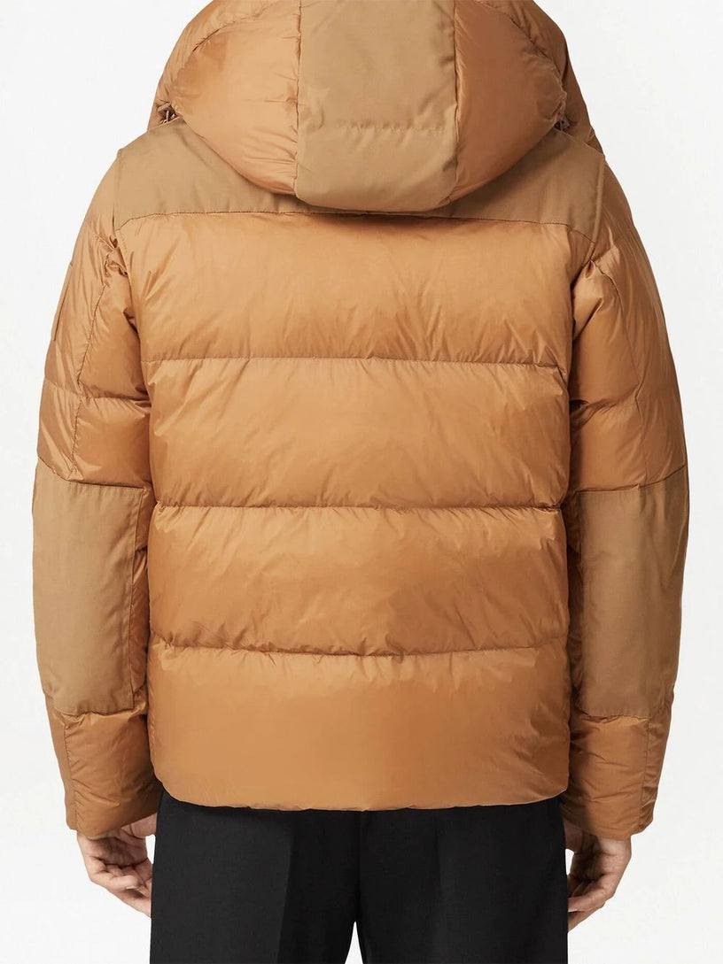 Detachable Sleeve Hooded Puffer Jacket