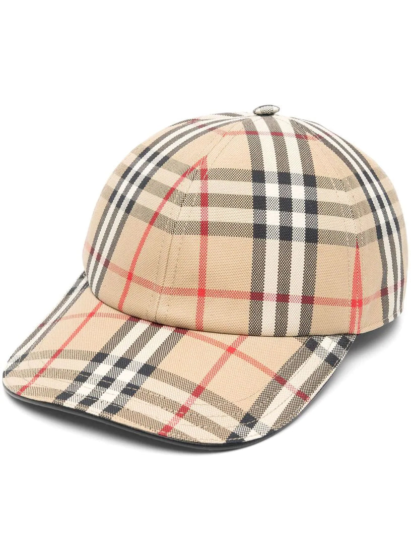 Burberry Check baseball cap