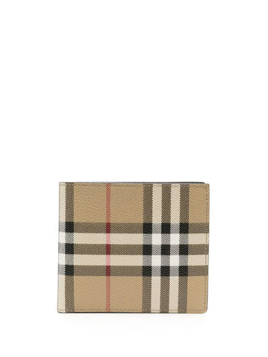 Vintage Check Bifold Wallet