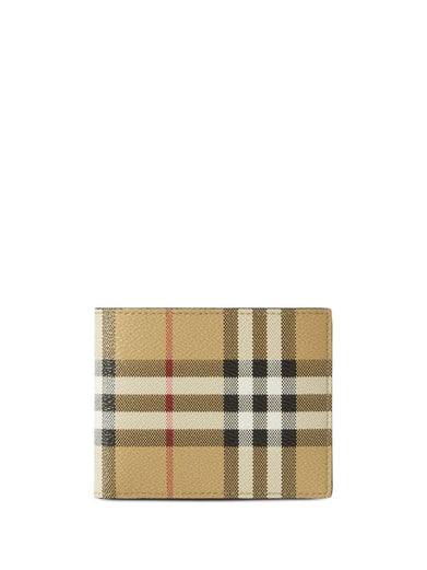 Vintage Check Bifold Wallet