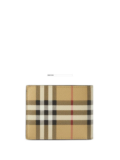 Vintage Check Bifold Wallet