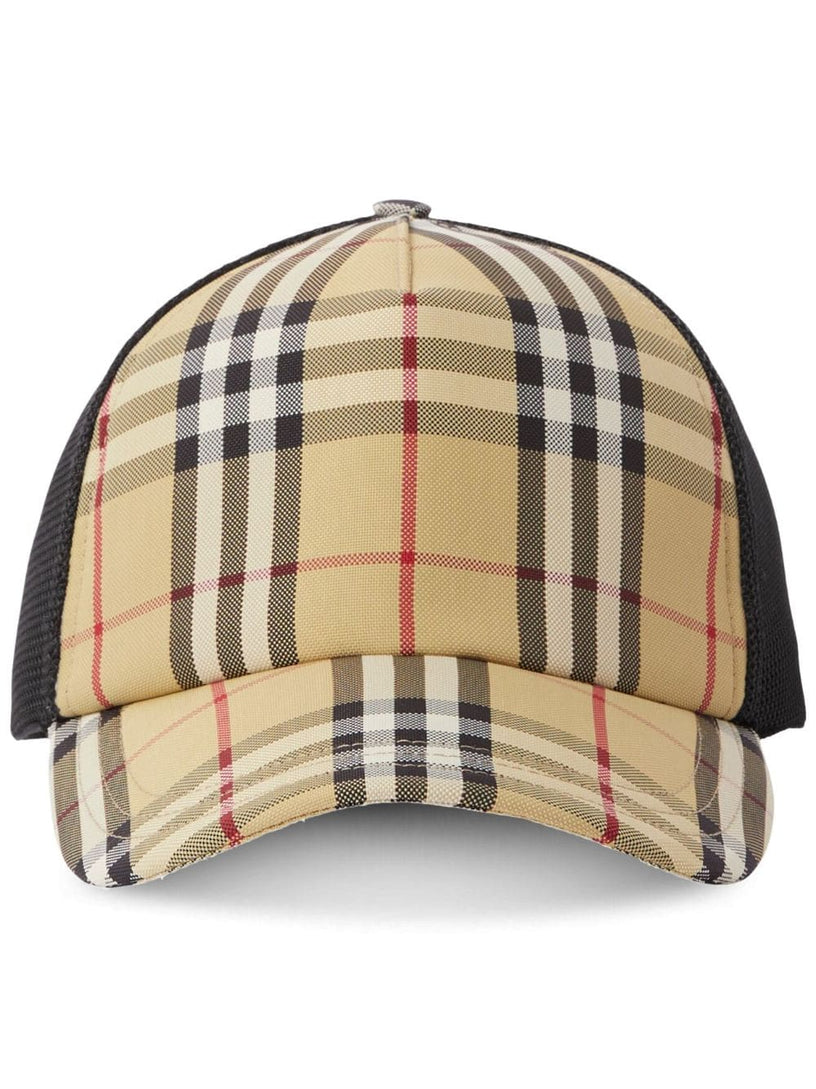 Burberry Check and mesh cap